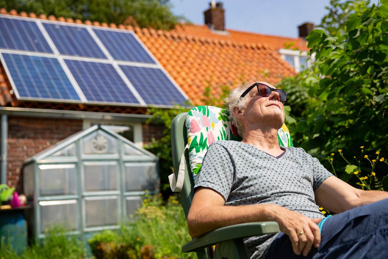 Zonnepanelen Op Huis